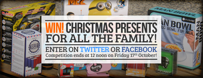 Win your family's Christmas presents!
