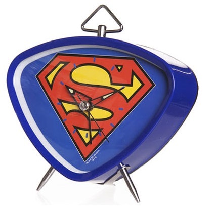 Superman alarm clock