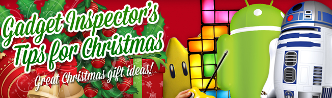 Christmas presents banner