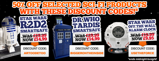 Doctor Who and Star Wars gadget deals
