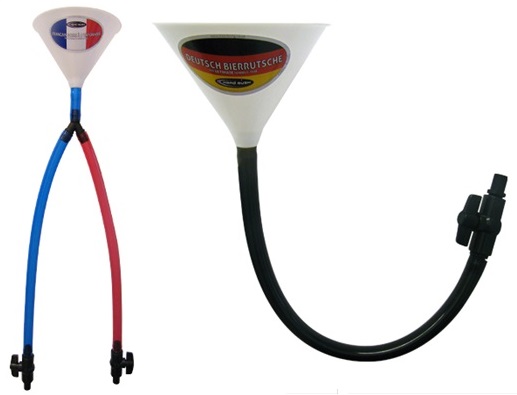 French and German Beer Bongs
