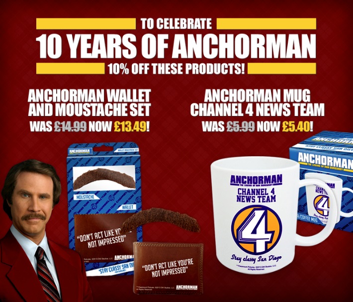 Anchorman deals