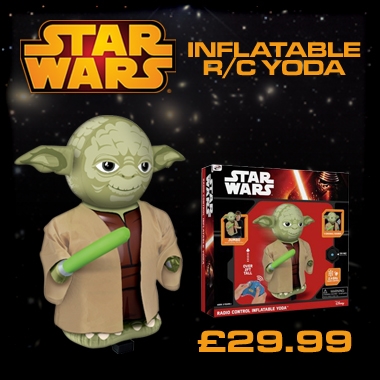 RC Inflatable Yoda Pump and Play - With 11 New Original Sounds