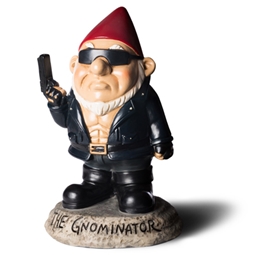 The Gnominator Garden Gnome