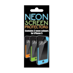 Neon Coloured Skins 3 Pack – iPhone 5