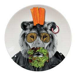 Wild Dining - Lion Motif Dinner Plate