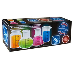 Chemistry Shot Glasses (Set of 4)