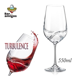 Turbulence Wine Glasses (550ml, 2 Pack)
