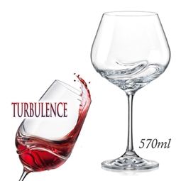 Turbulence Wine Glasses (570ml, 2 Pack)