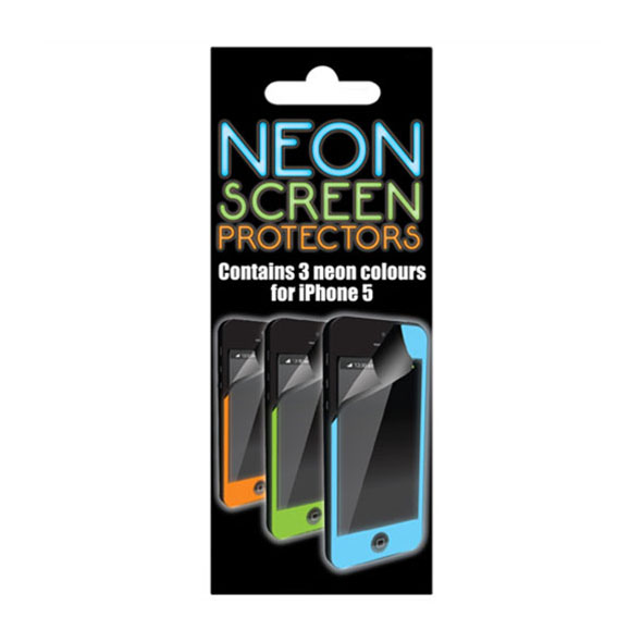 Neon Coloured Skins 3 Pack – iPhone 5