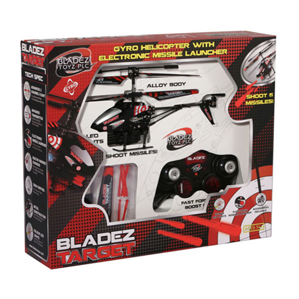 Bladez Target: RC Helicopter with Missiles