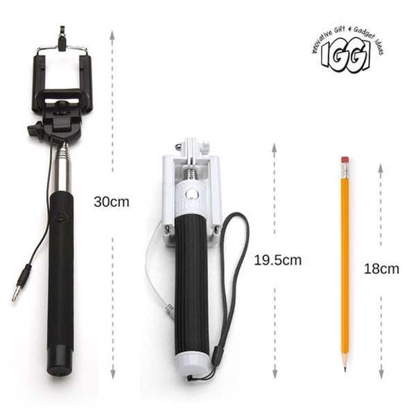 IGGI Pocket Selfie Stick with Cable