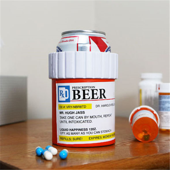 Prescription Style Beer Cooler