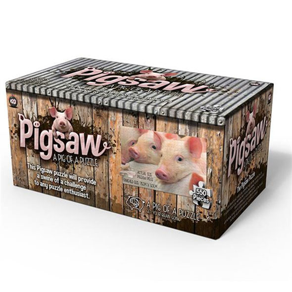 Pigsaw - 550pc Jigsaw Puzzle