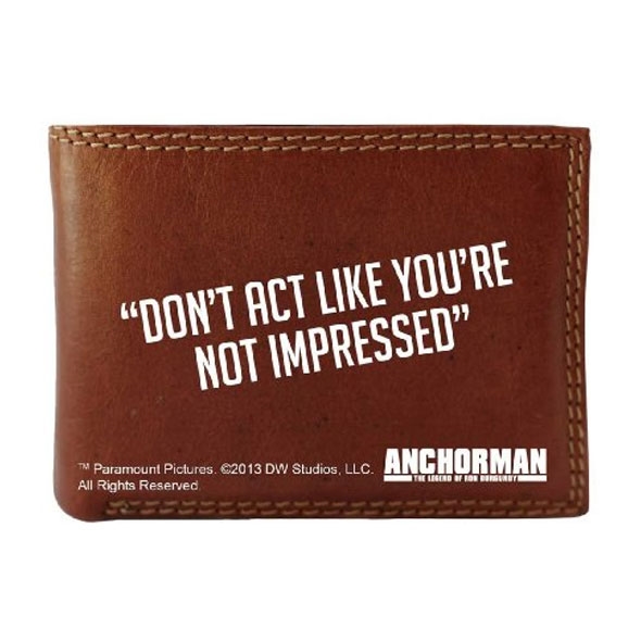 Anchorman Wallet and Moustache Set