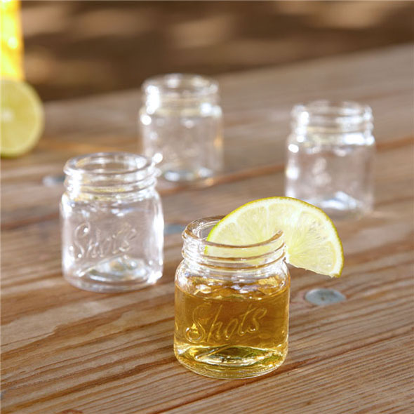 Mason Jar Shot Glass - Set of 4