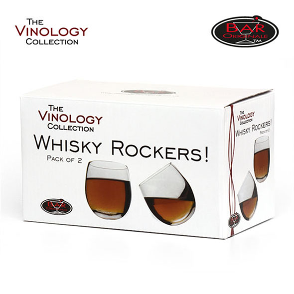 Whiskey Rockers - Set of 2 Rocking Whiskey Glasses