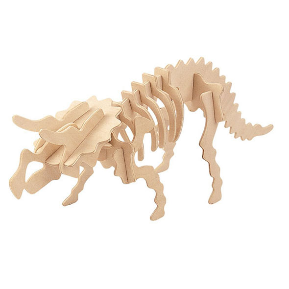 Build Your Own Wooden Triceratops 