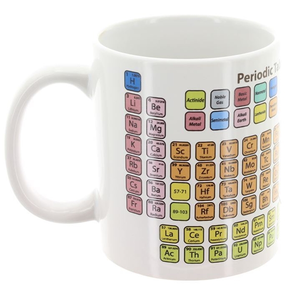 Periodic Table Stoneware Mug 