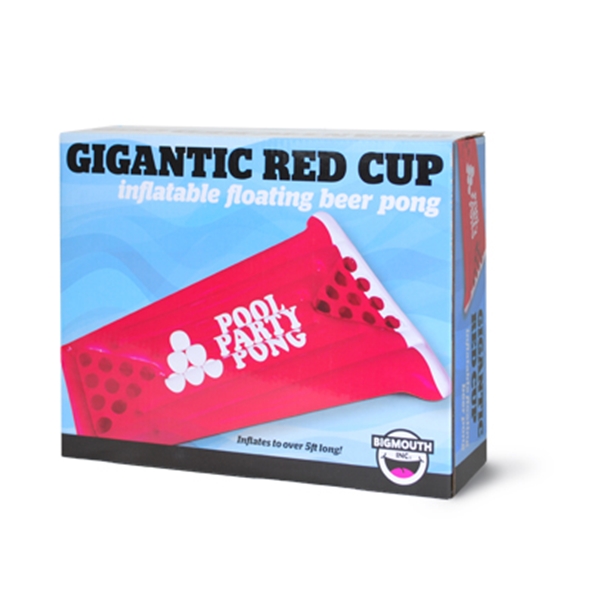 Giant Red Cup: Inflatable Beer Pong Float