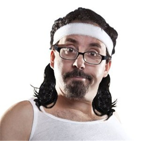 Instant Mullet Headband