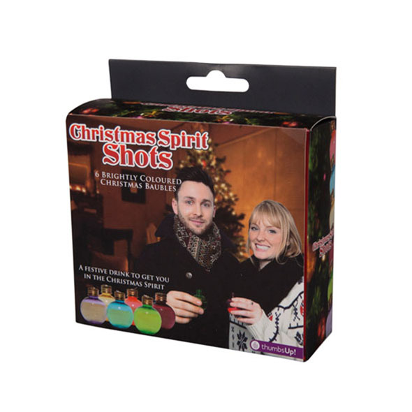 Christmas Spirits: Drinking Flask Christmas Tree Baubles