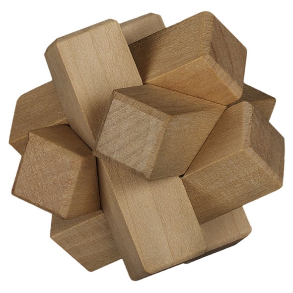 Chunky Wooden Puzzle - Plank