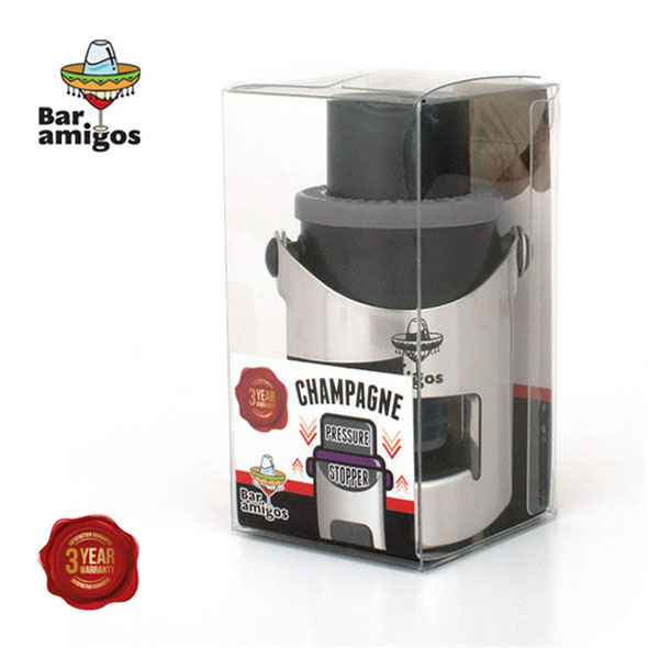 Bar Amigos Champagne Pressure Stopper