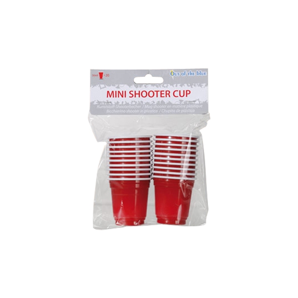 Red Shooter Cups