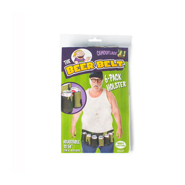 Camo Beer Belt - Six Pack Holder