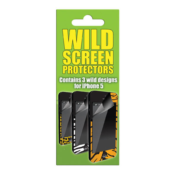 Wild Animal Print Skins 3 Pack – iPhone 5