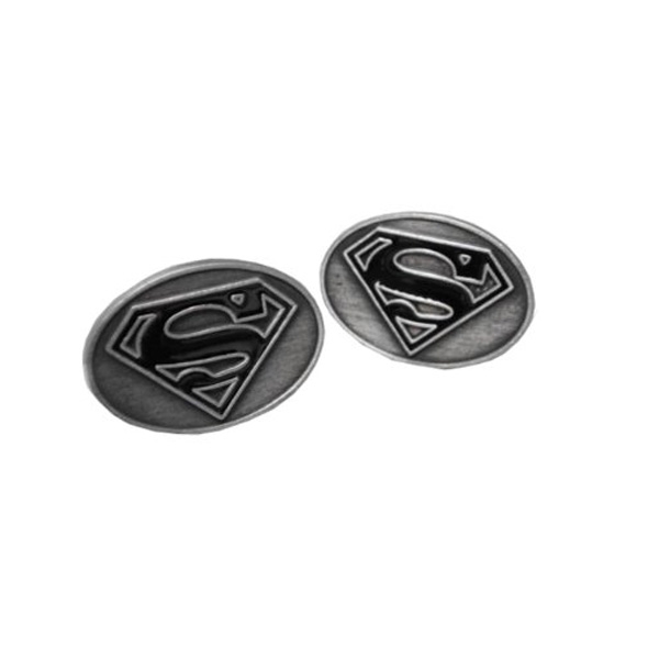Superman Enamel Cufflinks