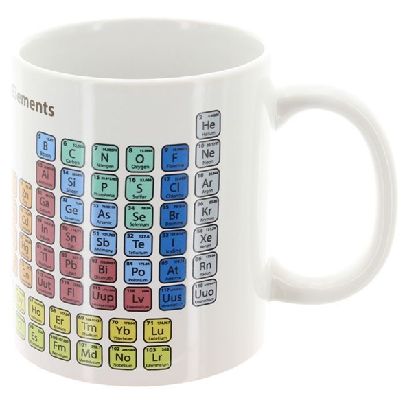 Periodic Table Stoneware Mug 