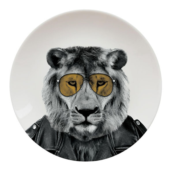 Wild Dining - Lion Motif Dinner Plate