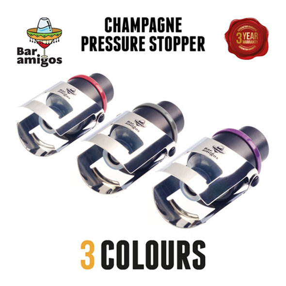 Bar Amigos Champagne Pressure Stopper