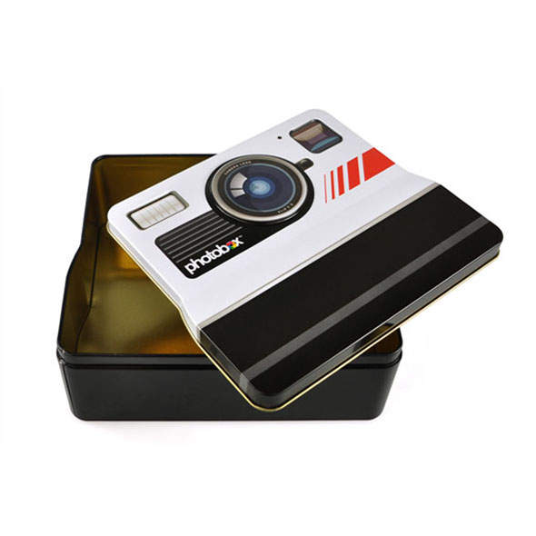 Photobox - Retro Camera Tin