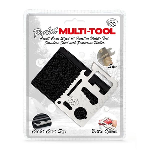 Credit Card Multi-Tool: Miniature Tool Kit
