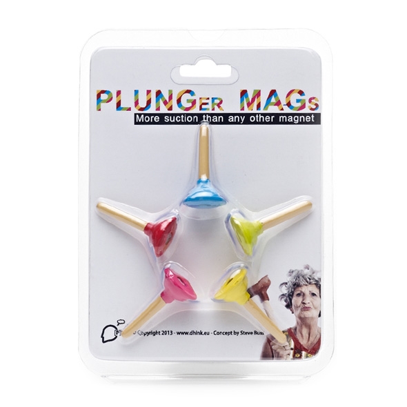 Plunger Fridge Magnets