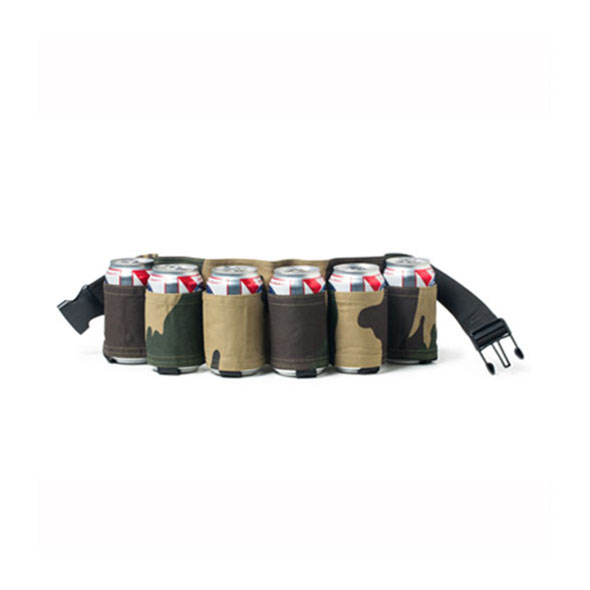 Camo Beer Belt - Six Pack Holder