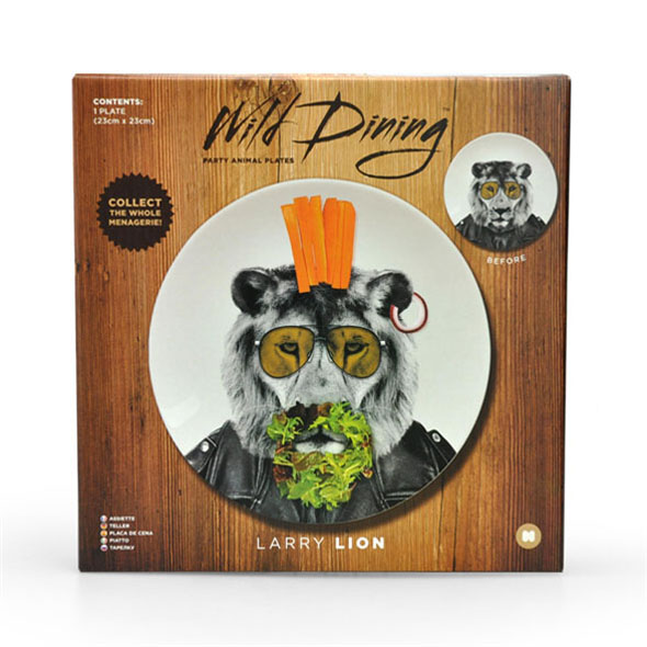 Wild Dining - Lion Motif Dinner Plate