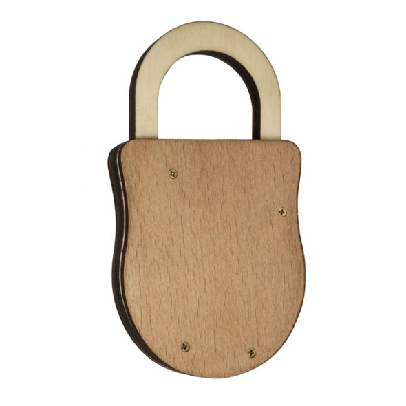 Houdini Wooden Puzzle Lock - The Cunningly Complex Lock