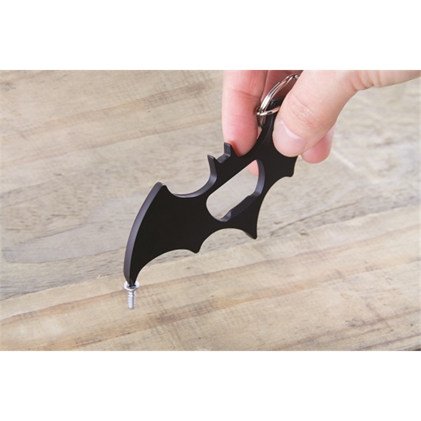  Batman Multi Tool: Keychain, Bottle Opener & Screwdrivers