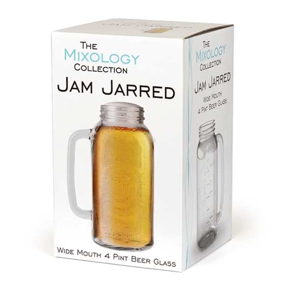 Jam Jarred 2 Litre Beer Stein