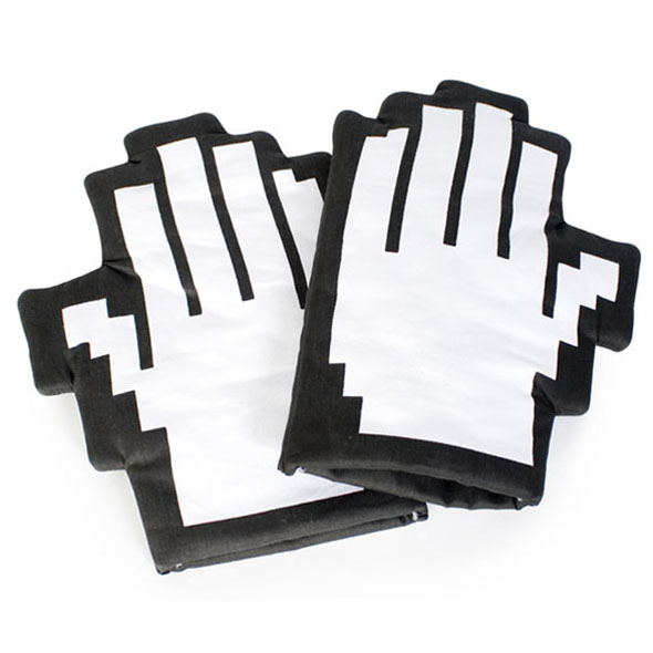 Pixel Hand Oven Mitts