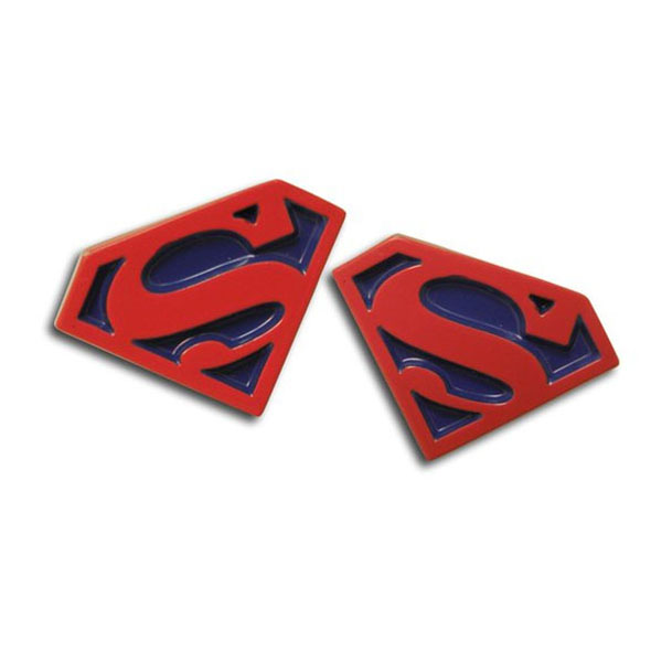 Superman Logo Cufflinks (Red & Blue)