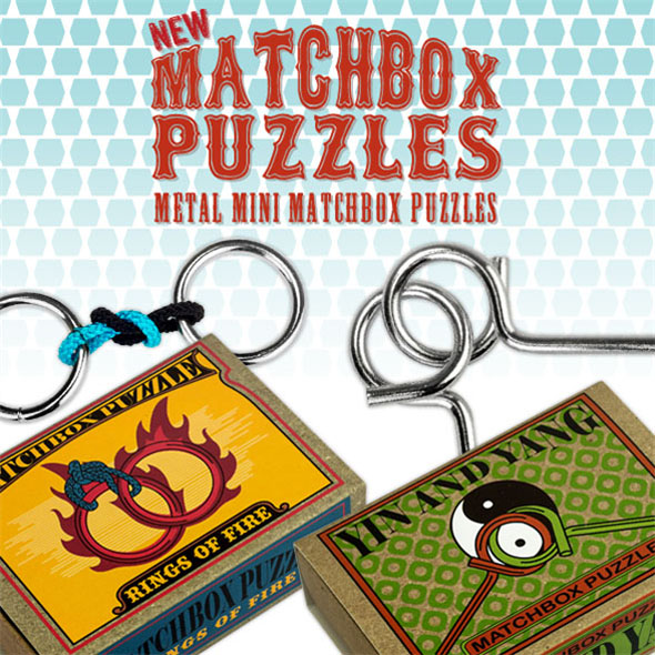 Metal Matchbox Puzzles