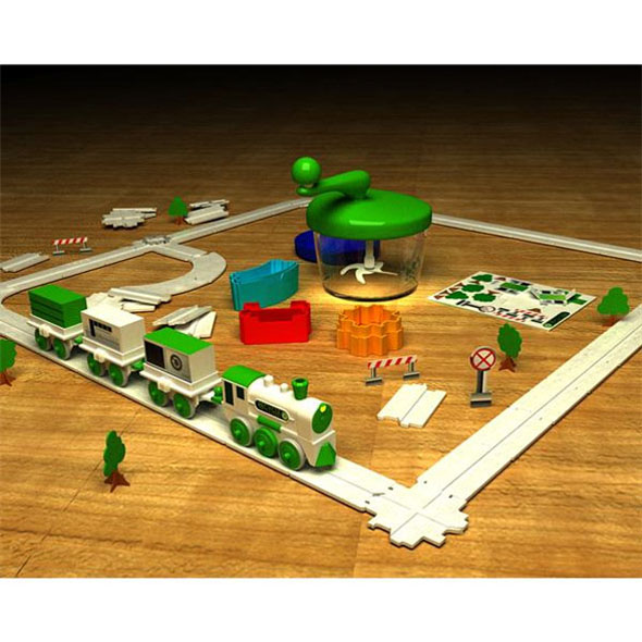 Recycle Factory Train Set