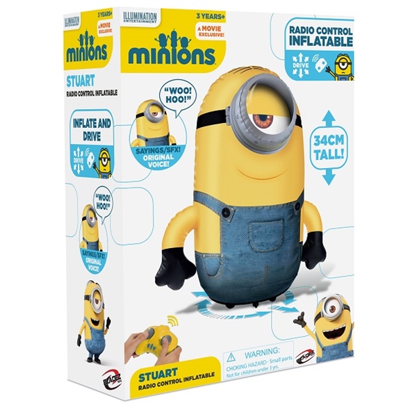 Mini Talking Minion: Inflatable Stuart RC Toy