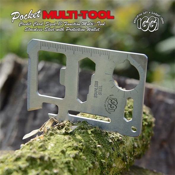 Credit Card Multi-Tool: Miniature Tool Kit