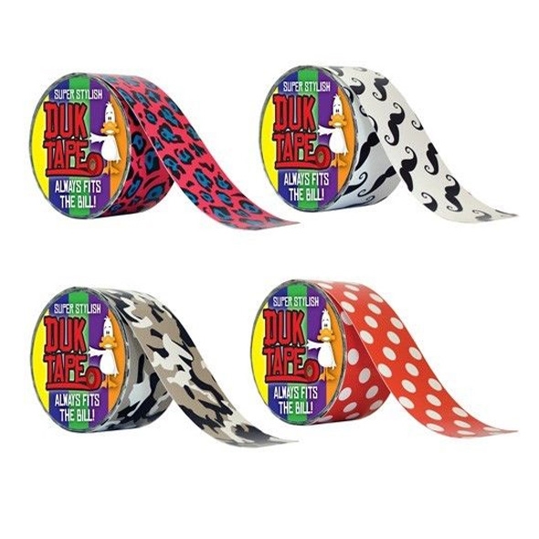 Duk Tape - Novelty Duct Tape: Four Different Designs